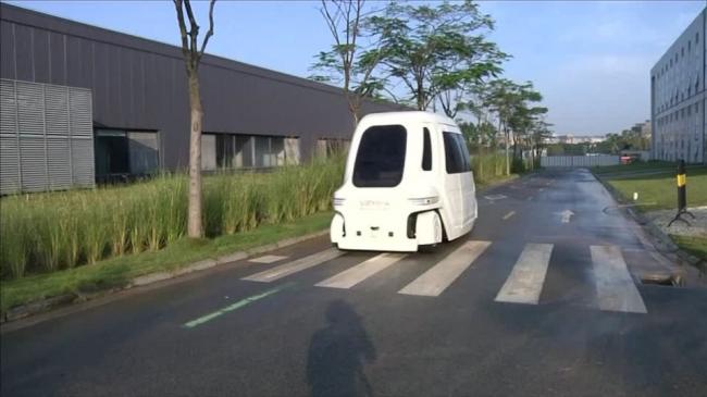 Wow, China Bikin Mobil yang Tak Perlu Disetir. Ini Penampakannya