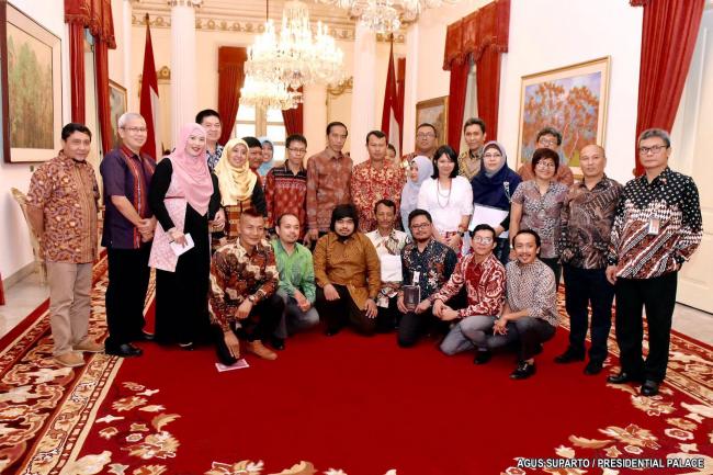 Jurnalis Batamnews.co.id Diundang Khusus ke Istana Negara Bertemu Presiden Jokowi