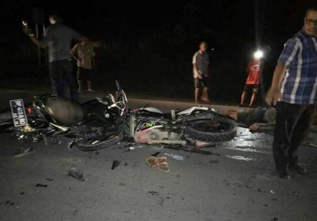 Mabuk Bawa Motor, Pemuda Hantam Pria Paruh Baya Hingga Terkapar 