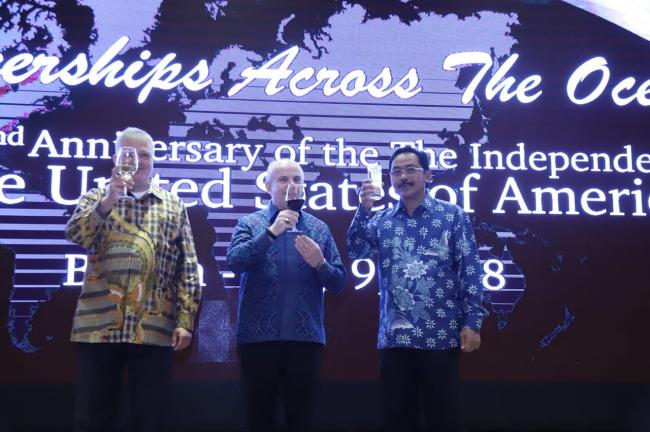 Dubes AS Rayakan Hari Kemerdekaan di Batam 