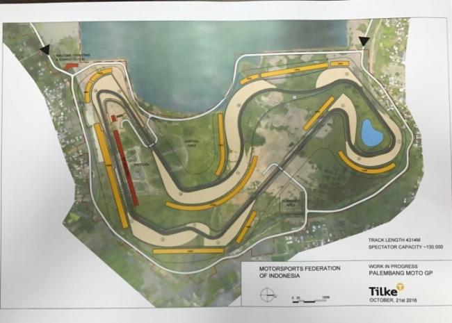 MotoGP Indonesia Prioritas, Dorna Pantau Sirkuit Jakabaring
