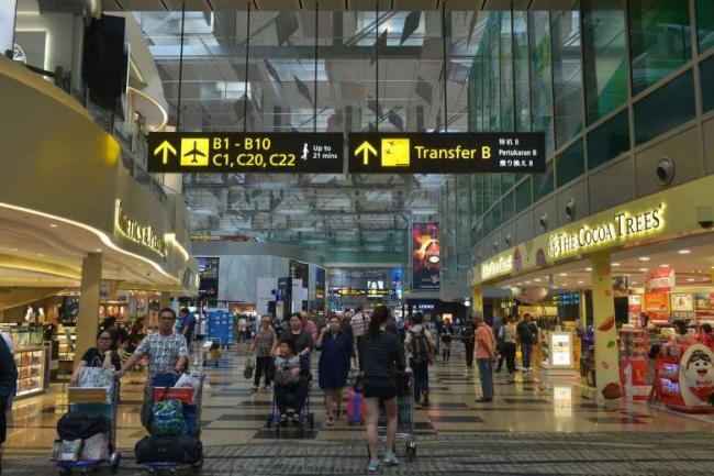 Video: Kebakaran di Terminal 2 Bandara Changi Singapura