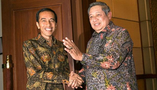 Kejujuran SBY Dibalas Salam Hormat Jokowi