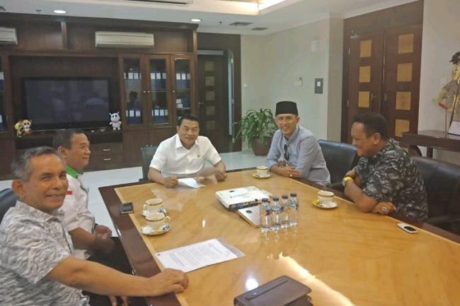 HKTI Kepri Kunjungi KSP di Jakarta, Pastikah Jokowi ke Lingga?