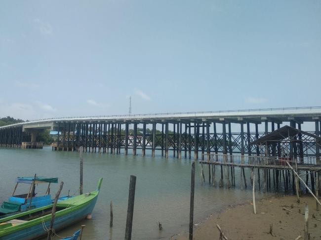 Hasil Investigasi Jembatan II Dompak: 40 Tiang Keropos Parah 