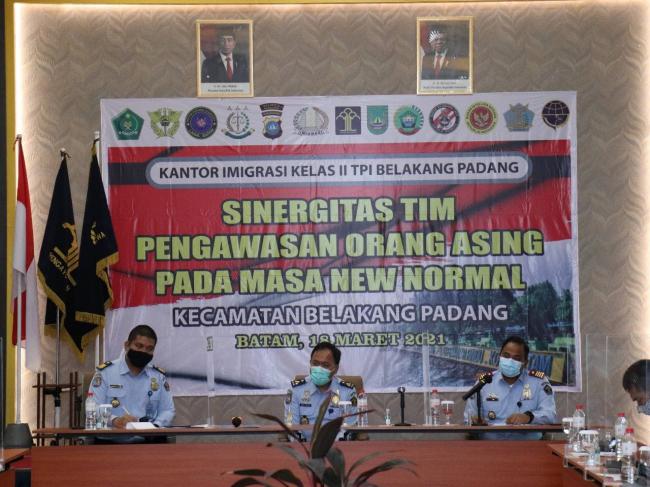 Imigrasi Belakang Padang Rapat Persiapan Pembukaan Gerbang Wisman