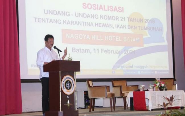 Wako Rudi Buka Sosialisasi UU 21/2019 tentang Karantina Hewan dan Tumbuhan