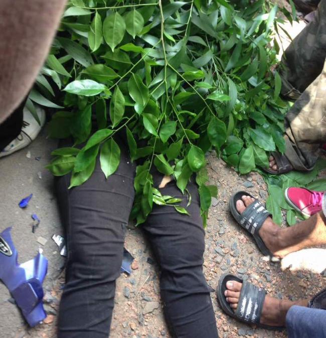 Foto-foto Kecelakaan Maut di Mukakuning, Pemotor Wanita Tewas