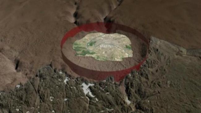 Terkuak, Ada Kawah yang Lebih Besar dari Kota Paris di Bawah Lapisan Es Greenland
