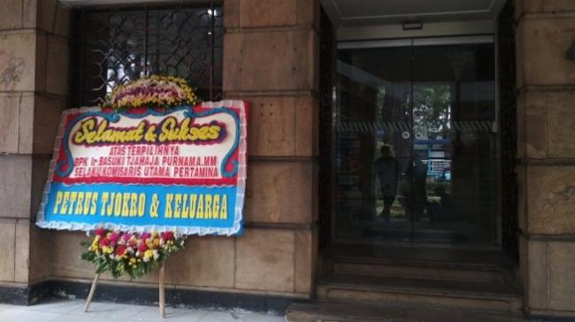 Jadi Komisaris Utama, Ahok Hanya Disambut 1 Karangan Bunga di Pertamina