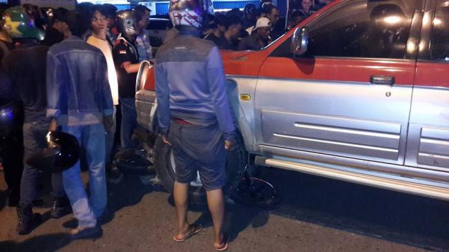 Sepeda Motor Korban Diseret hingga Ratusan Meter dari Regata ke Kopi Raya