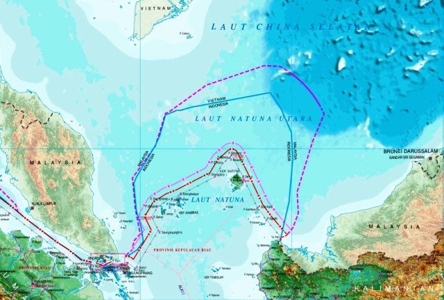 Kapal China Bermanuver di Laut Natuna, Indonesia Protes Keras Beijing