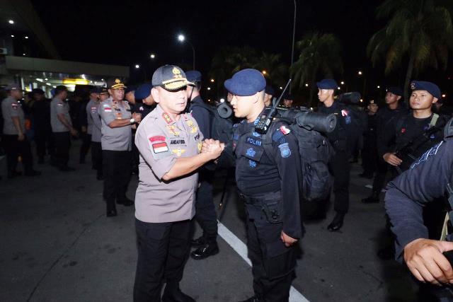 Polda Kepri Kerahkan Ratusan Personel ke Jakarta Jelang 22 Mei 