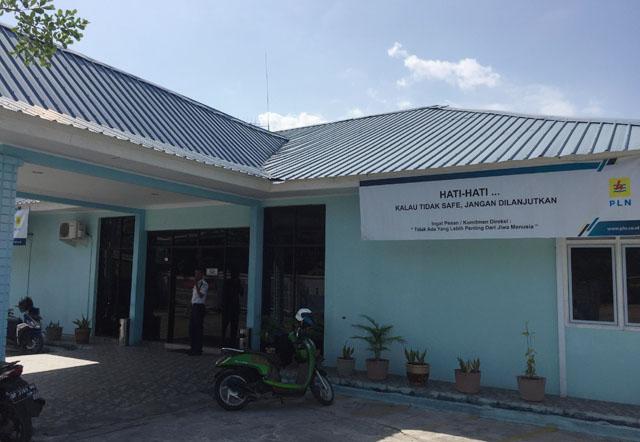 Usai OTT Pegawai, Kantor PLN Tanjungbalai Karimun Sepi