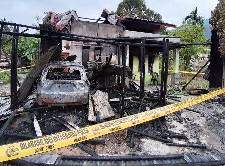Rumah Jurnalis di Aceh Dibakar Diduga Buntut Pemberitaan