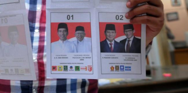 Situng KPU Sudah 89,42%, Ini Perolehan Suara Sementara Pilpres 2019