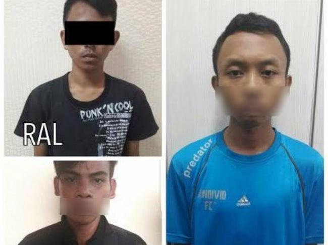 Tiga Tersangka Pembunuh Enno Pakai Cangkul Masih Sempat Cekikikan