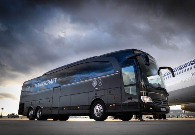 Melihat Canggihnya Bus Timnas Jerman