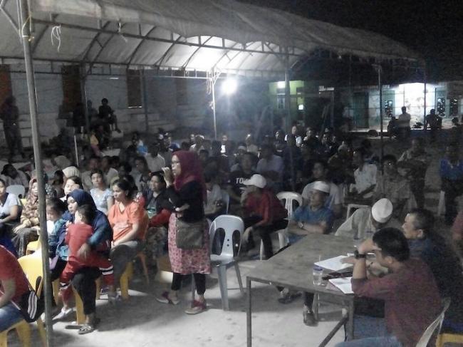 Warga Kampung Harapan Rapatkan Barisan Jelang Eksekusi Lahan Glory Point