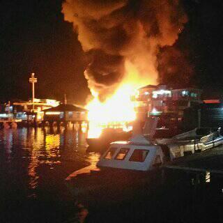 Soal Korban Kebakaran di Sedanau, Ini Kata Kapolsek