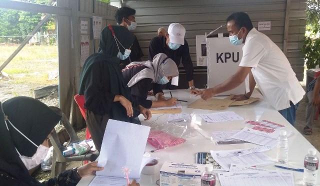 20 Suara Antar Kemenangan Rudi-Amsakar di TPS Sintai