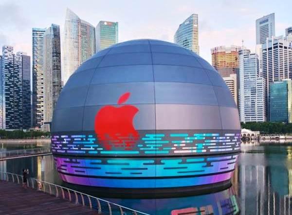 Apple Store Terapung di Singapura Janjikan Pengalaman Berbelanja nan Menawan