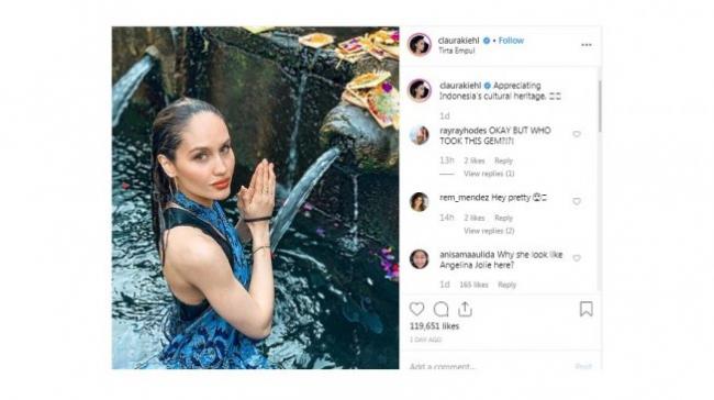 Cinta Laura Bikin Netizen Salfok: Mirip Angelina Jolie