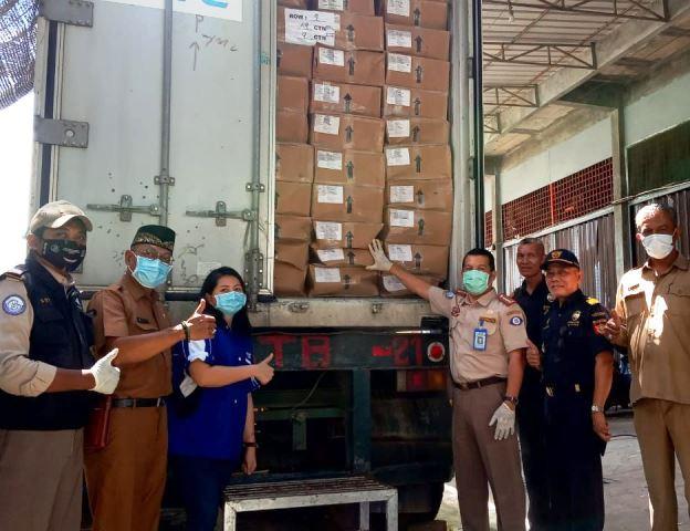 Bintan Ekspor Perdana Ikan Beku ke Cina