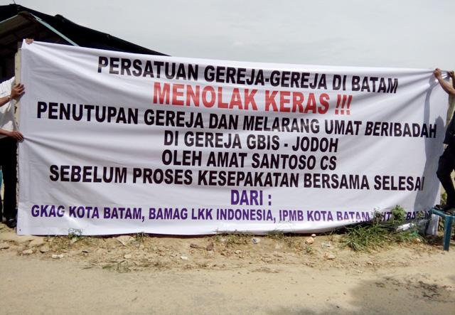 Gereja Akan Digusur, Pendeta Philips: Pemilik Lahan Tak Berprikemanusiaan