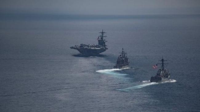 Batal ke Korea Utara, Mengapa Gugus Tempur Amerika Belok ke Selat Sunda?