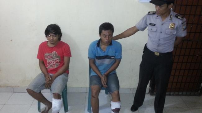 Pelaku Begal Gagal Rampas Tas Korban