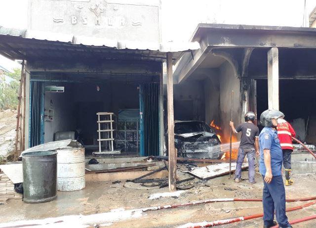 Dua Ledakan Warnai Kebakaran Ruko di Kampung Harapan Karimun