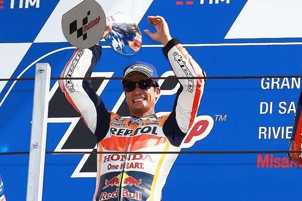 Finis di Depan Rossi, Pedrosa Rebut Gelar Perdana