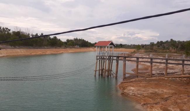 Sei Bati Karimun Reservoir Is Drying, PDAM Has to Schedule Its Service