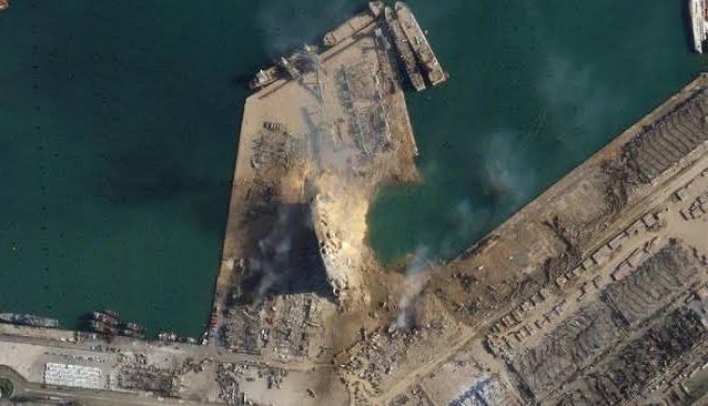 Kawah Selebar 124 Meter Muncul Pasca Ledakan Dahsyat di Lebanon