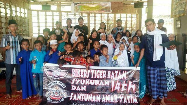14 Tahun Club Bikers Tiger Batam Mengaspal di Batam