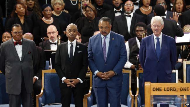 Pemakaman Aretha Franklin Dihadiri Tokoh-Tokoh Beken