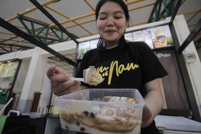 Cream Cheese dan Bubble Drink Disulap Jadi Cemilan Unik