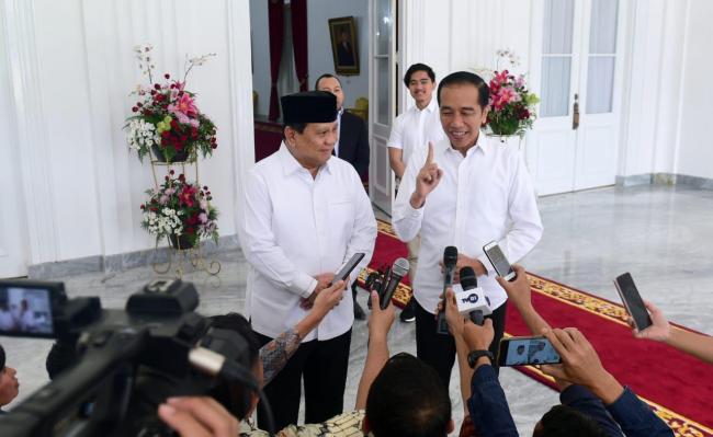 Jokowi: Tahun 2020, Pak Prabowo Tamu Besar Pertama Saya