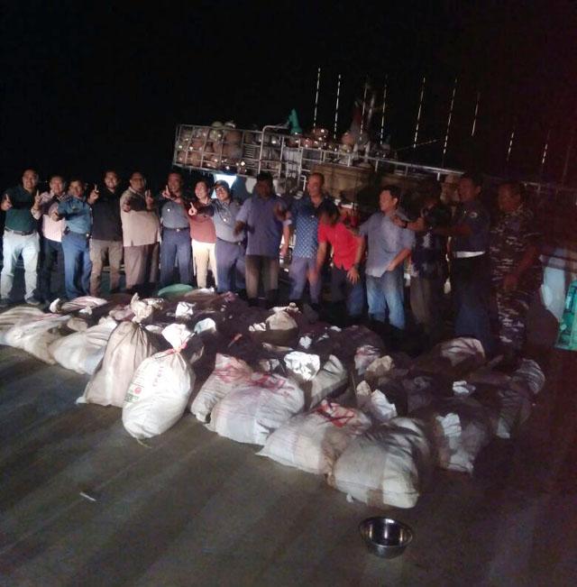 Sabu Dibungkus 41 Karung Beras, Ini Kronologis Penangkapan KM Sunrise Glory