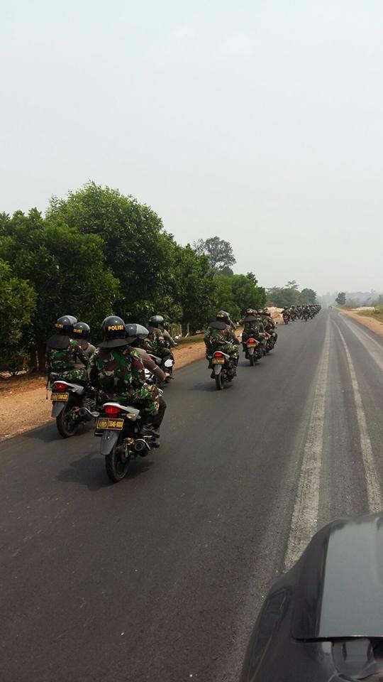 Anggota Sat Sabhara Polresta Barelang Patah Kaki Diserempet Pengedara Motor