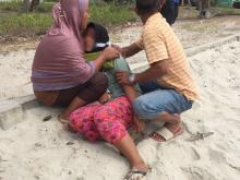 Istri Tersangka Sabu 19,77 Kg Pingsan Melihat Suaminya Dibawa Polisi