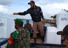 KPU Kirim Kotak Suara, APD dan Disinfektan ke Kawasan Pesisir Bintan