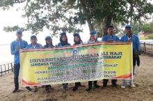 KKN di Desa Lanjut, Mahasiswa UMRAH Ajak Warga Hidupkan Siskamling