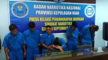 BNNP Kepri Tangkap Suami Istri Saat Transaksi 5,2 Kg Sabu