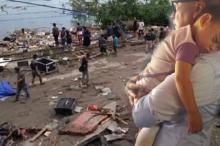 Update Gempa Donggala: Balita yang Ditemukan di Saluran Air Saat Tsunami