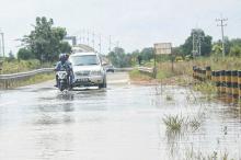 Air Laut Pasang Dalam, Jalur Lintas Barat Tenggelam
