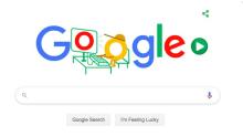 Google Doodle Games dan Gerakan Tetap di Rumah