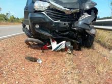 Perempuan Pembonceng Honda Beat Akhirnya Meninggal di Rumah Sakit