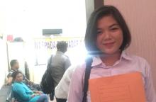 Ingin Mengabdi kepada Negara, Gadis Cantik Asal Tanjungpinang Ini Ikut Tes Polwan